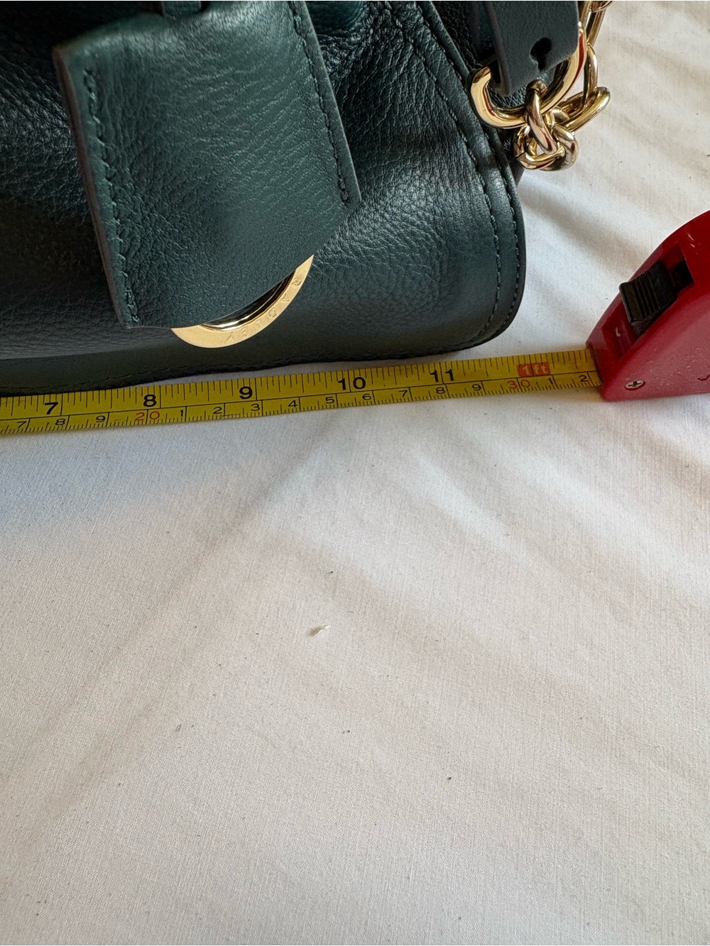 Radley London Dark Green Leather Purse with Matching Wallet - Picture 10 of 12